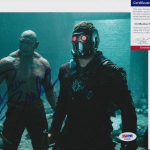 Dave Bautista Guardians Of The Galaxy Signed Autograph 8x10 Photo With PSA/DNA COA #2