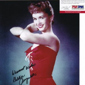 Debbie Reynolds Singin' In The Rain Signed Autograph 8x10 Photo With PSA/DNA COA #3