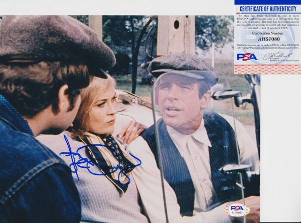 Faye Dunaway Bonnie & Clyde Signed Autograph 8x10 Photo With PSA/DNA COA #1