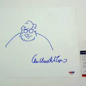 Guillermo Del Toro The Shape of Water Signed Autograph Self Sketch With PSA/DNA COA