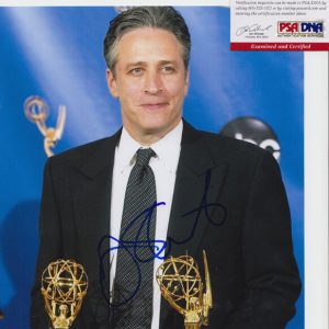 Jon Stewart The Daily Show TV Signed Autograph 8x10 Photo With PSA/DNA COA #3