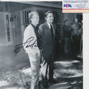 President Jimmy Carter Signed Autograph 8x10 Photo With PSA/DNA COA A