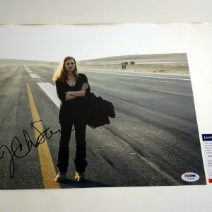 Jessica Chastain Zero Dark Thirty Signed Autograph 11x14 Photo With PSA/DNA COA #1