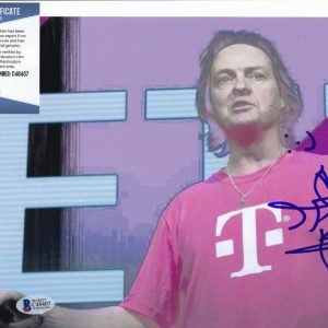 John Legere T-Mobile CEO Signed Autograph 8x10 Photo With Beckett BAS COA #1