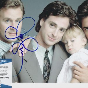 John Stamos Full House Fuller Signed Autograph 8x10 Photo With Beckett BAS COA