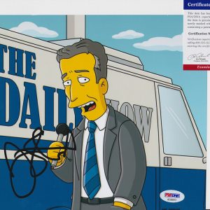 Jon Stewart The Daily Show Host Signed Autograph 8x10 Photo With PSA/DNA COA #1