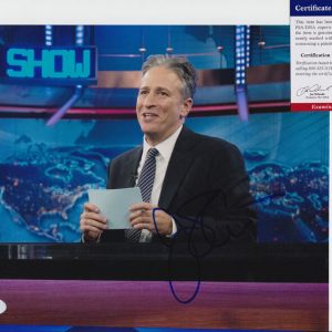 Jon Stewart The Daily Show Host Signed Autograph 8x10 Photo With PSA/DNA COA #22