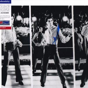 John Travolta Saturday Night Fever Signed Autograph 8x10 Photo With PSA/DNA COA #1