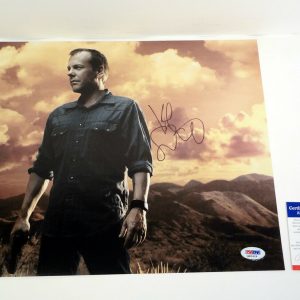 Kiefer Sutherland Jack Bauer 24 Signed Autograph 11x14 Photo With PSA/DNA COA #4