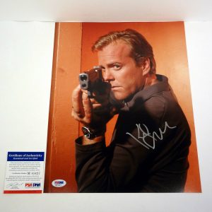 Kiefer Sutherland Jack Bauer 24 Signed Autograph 11x14 Photo With PSA/DNA COA #1