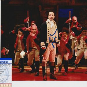 Lin-Manuel Miranda Hamilton Signed Autograph 8x10 Photo With PSA/DNA COA #5