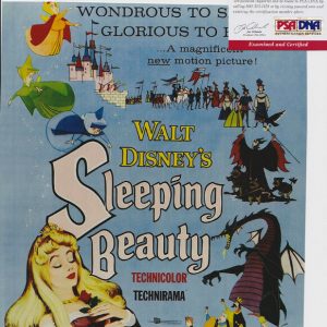 Mary Costa Aurora Sleeping Beauty Signed Autograph 8x10 Photo With PSA/DNA COA #3