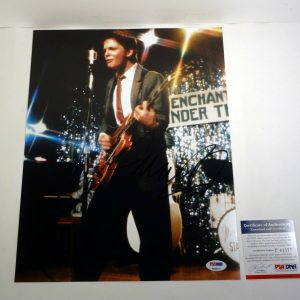 Michael J Fox Back To The Future Signed Autograph 11x14 Photo With PSA/DNA COA #9