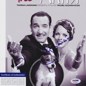 Michel Hazanavicius The Artist Director Signed Autograph 8x10 Photo With PSA/DNA COA