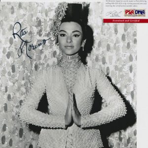 Rita Moreno West Side Story Signed Autograph 8x10 Photo With PSA/DNA COA #11