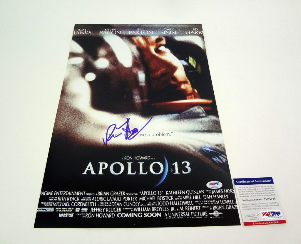 Ron Howard Director Signed Autograph Apollo 13 Movie Poster With PSA ...