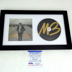 Michael Buble Signed Autograph Higher CD Framed With PSA/DNA COA