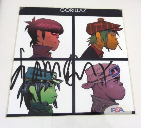 Damon Albarn Gorillaz Signed Autograph Demon Days CD Framed With PSA/DNA COA - Image 2