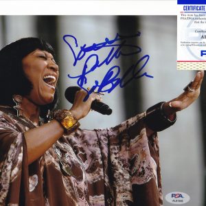 Patti LaBelle Legendary Singer Signed Autograph 8x10 Photo With PSA/DNA COA B
