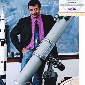 Neil deGrasse Tyson Cosmos Signed Autograph 8x10 Photo With PSA/DNA COA #1