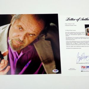 Jack Nicholson The Departed Shining Signed Autograph 11x14 Photo With PSA/DNA COA C