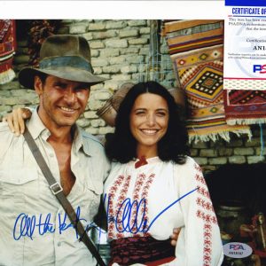 Karen Allen Indiana Jones Signed Autograph 8x10 Photo With PSA/DNA COA B