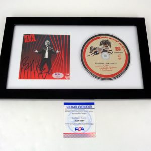 Billy Idol Signed Autograph The Cage CD Framed With PSA/DNA COA A