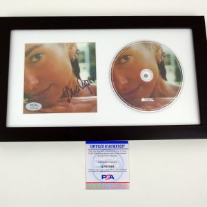 Dua Lipa Signed Autograph Radical Optimism CD Framed With PSA/DNA COA B