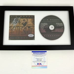 Kip Moore Signed Autograph Slowheart CD Framed With PSA/DNA COA