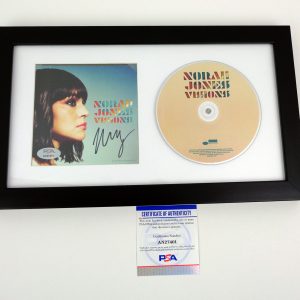 Norah Jones Signed Autograph Visions CD Framed With PSA/DNA COA