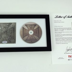 Zakk Wylde Signed Autograph Black Label Society CD Framed With PSA/DNA COA