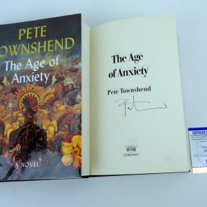 Pete Townshend The Who Signed Autograph The Age of Anxiety Book With PSA/DNA COA B