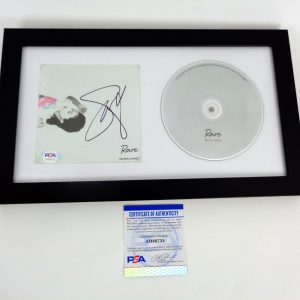 Selena Gomez Signed Autograph Rare CD Framed With PSA/DNA COA B