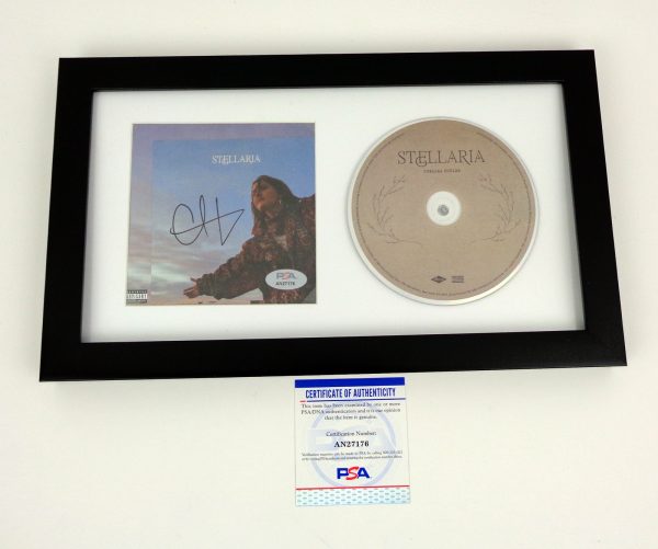 Chelsea Cutler Signed Autograph Stellaria CD Framed With PSA/DNA COA B