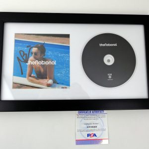 Matt Berninger The National Signed Autograph Self Titled CD Framed With PSA/DNA COA