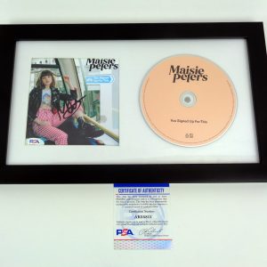 Maisie Peters Signed Autograph You Signed Up For This CD Framed With PSA/DNA COA