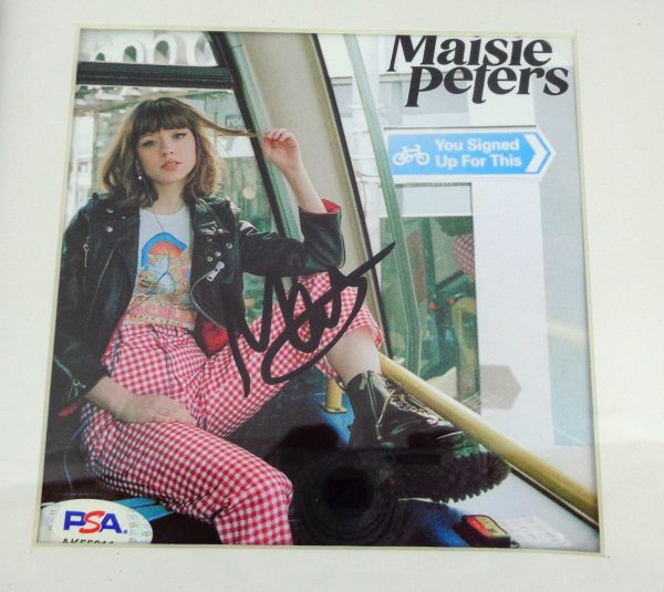 Maisie Peters Signed Autograph You Signed Up For This CD Framed With PSA/DNA COA - Image 2