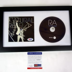 Richard Ashcroft The Verve Signed Autograph Natural Rebel CD Framed With PSA/DNA COA