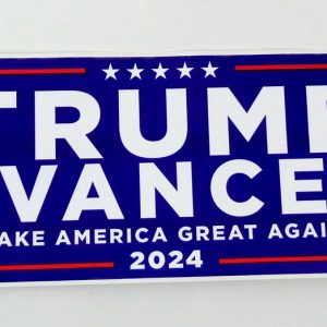 Donald Trump For President 2024 MAGA Make America Great Again Bumper Sticker