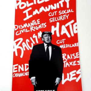 Kamala Harris For President 2024 Official PA Anti-Trump Donald Trump Poster