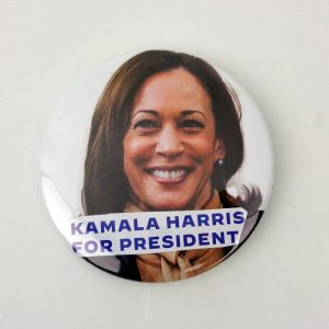 Kamala Harris Tim Walz For President 2024 Pinback Pin Button