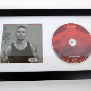 Kane Brown Country Signed Autograph Different Man CD Framed With PSA/DNA COA A