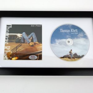 Thomas Rhett Country Signed Autograph About A Woman CD Framed With PSA/DNA COA A