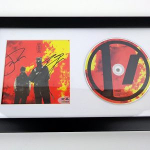 Twenty One Pilots 21 Pilots Signed Autograph Clancy CD Framed With PSA/DNA COA A