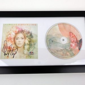 Lindsey Stirling Signed Autograph Duality CD Framed With PSA/DNA COA A