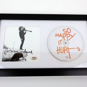 Bryan Adams Signed Autograph So Happy It Hurts CD Framed With PSA/DNA COA