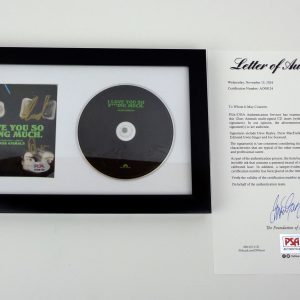 Glass Animals Signed Autograph I love You So F***ing Much CD Framed With PSA/DNA COA
