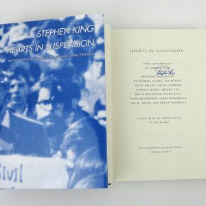 Stephen King Signed Autograph Hearts In Suspension 1st Edition/1st Printing Hardcover Book