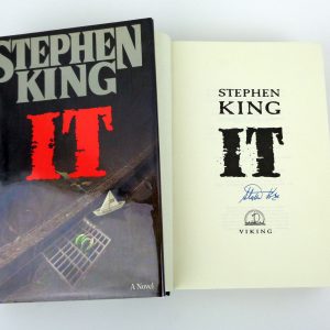 Stephen King Signed Autograph It 1st Edition/1st Printing Hardcover Book