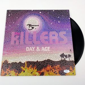 Brandon Flowers The Killers Signed Autograph Day & Age Vinyl Record Album With PSA/DNA COA